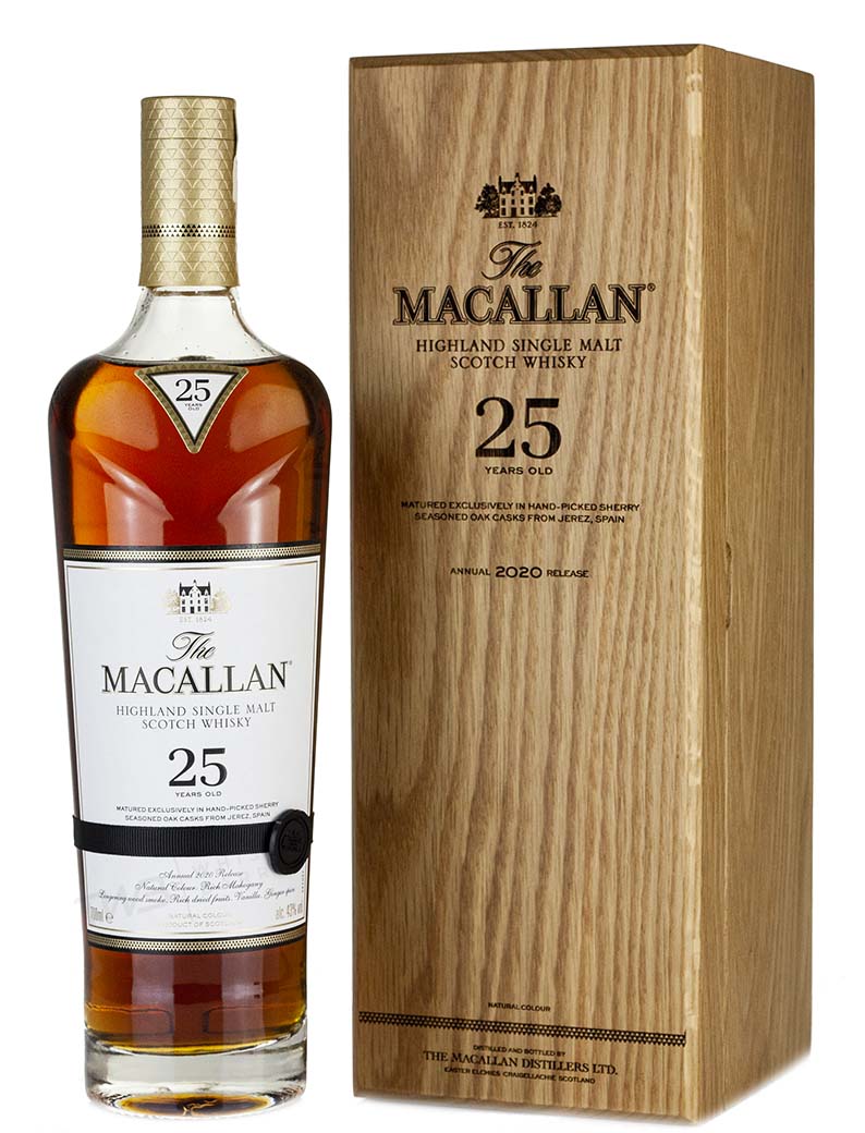 Macallan 25 Year Old Sherry Oak (2020)