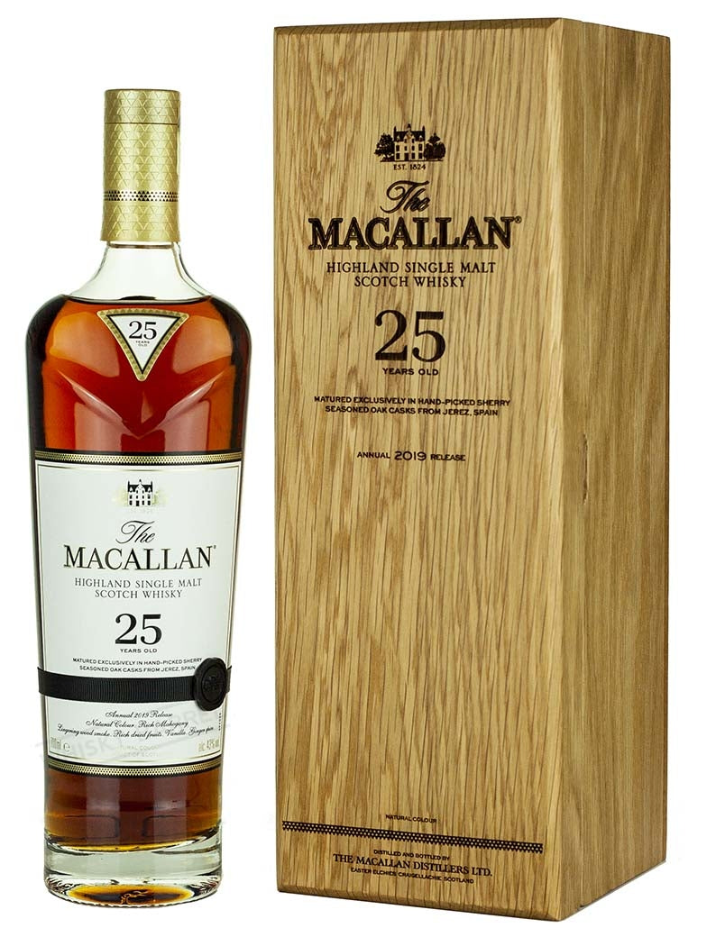 Macallan 25 Year Old Sherry Oak (2019)