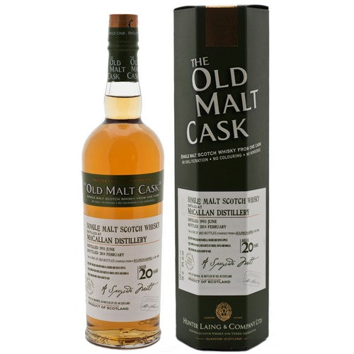 Macallan 20 Year Old 1993 Old Malt Cask