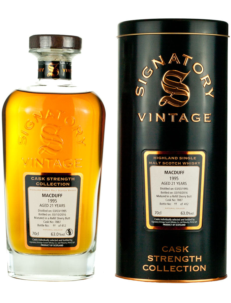 マクダフ 21年 1995 シグナトリー