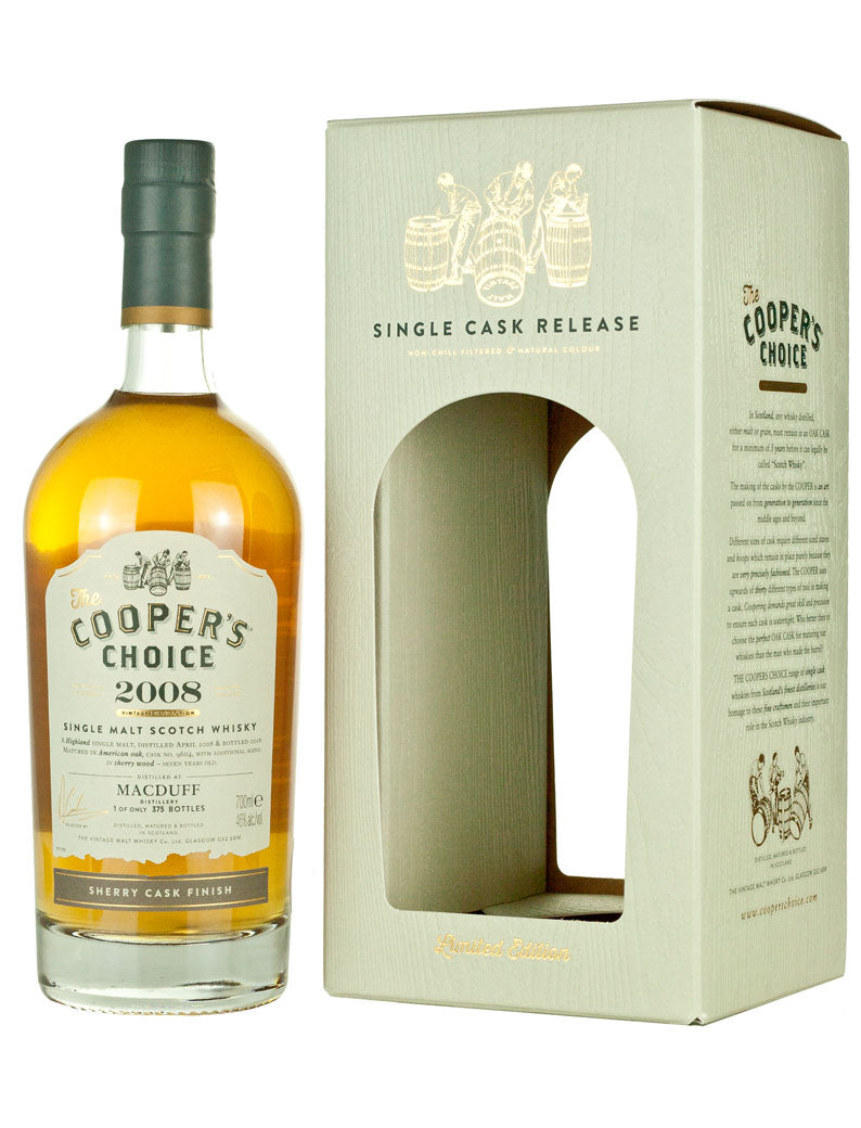 マクダフ 7年 2008 クーパーズチョイス