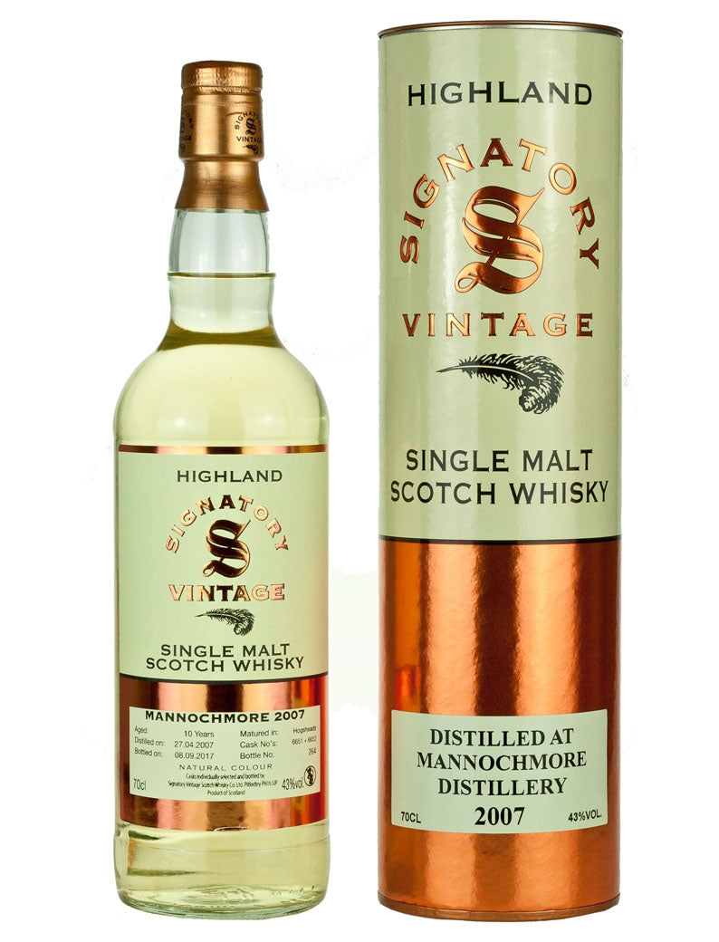 マノックモア 10年 2007 シグナトリー ハイランド