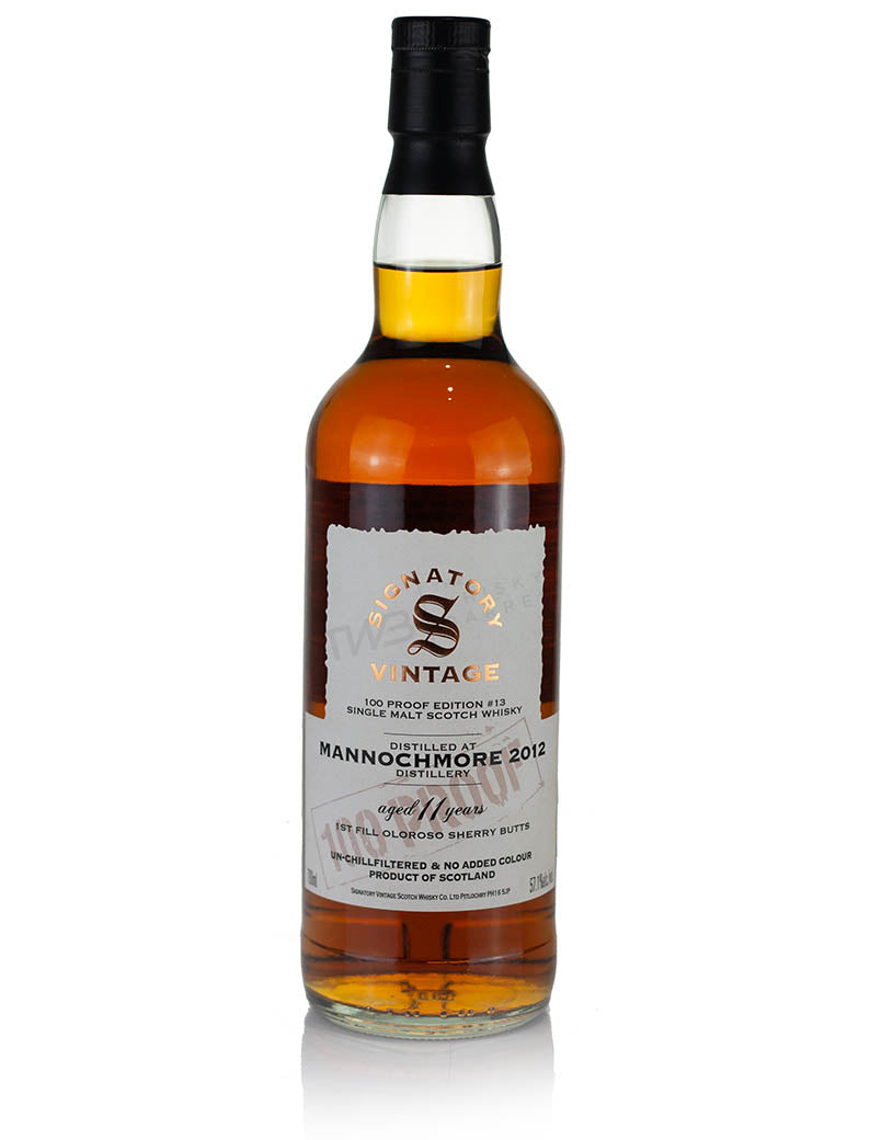 マノックモア 11年 2012 シグナトリー 100プルーフ エディション #13