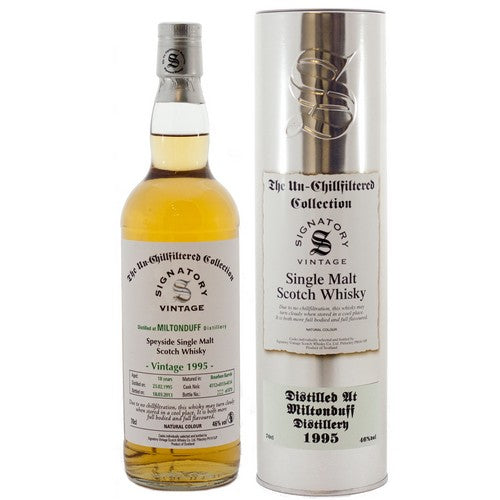 ミルトンダフ 18年 1995 シグナトリー