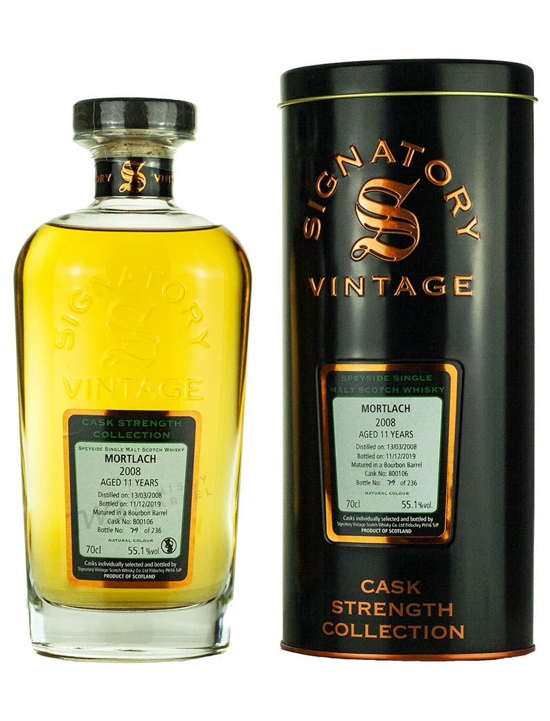 モートラック 11年 2008 シグナトリー カスクストレングス