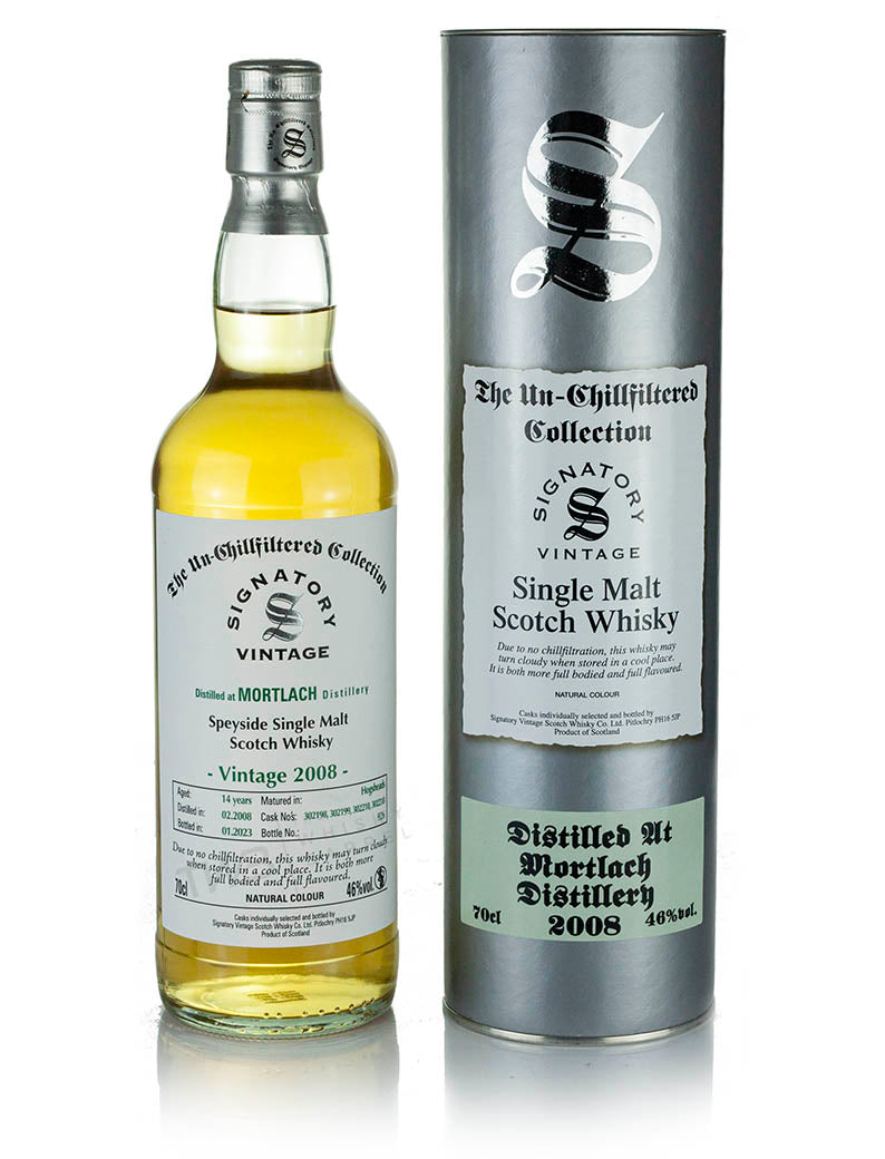 Mortlach 14 Year Old 2008 Signatory Un-Chillfiltered