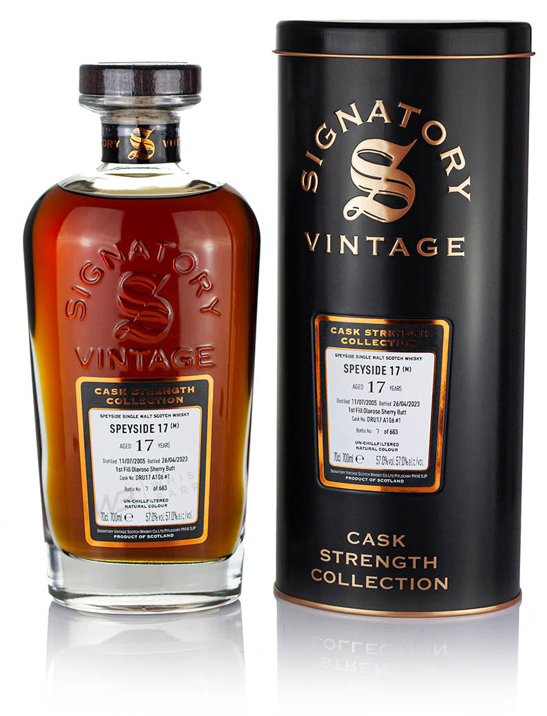 ミステリーモルト(マッカラン)17年 2005 シグナトリー カスクストレングス