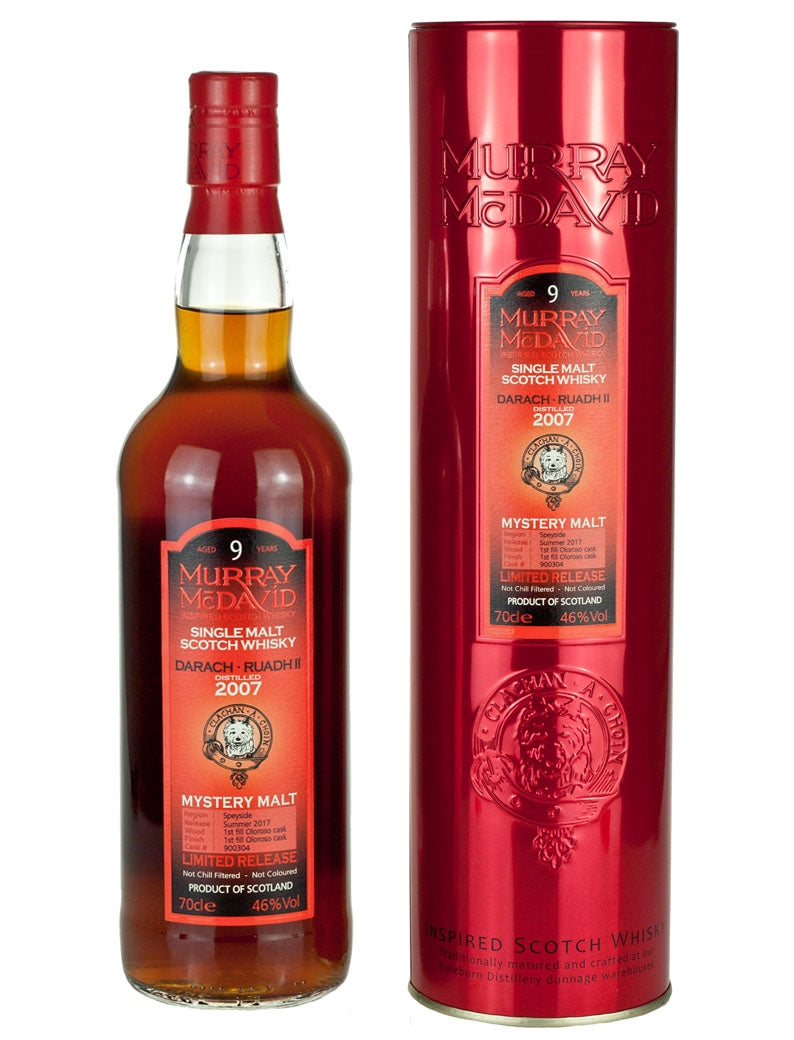 ミステリー・モルト ダラク・ルア II 9年 2007 マレー・マクダヴィッド