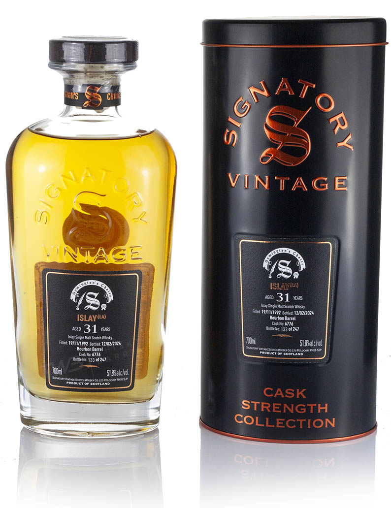 ミステリー・モルト アイラ(ラフロイグ)31年 1992 シグナトリー シミントンズ・チョイス #6776