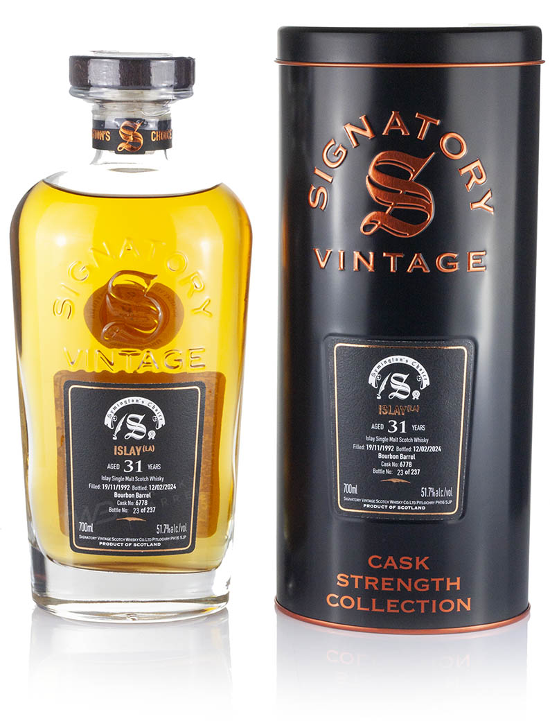 ミステリー・モルト アイラ(ラフロイグ)31年 1992 シグナトリー シミントンズ・チョイス #6778