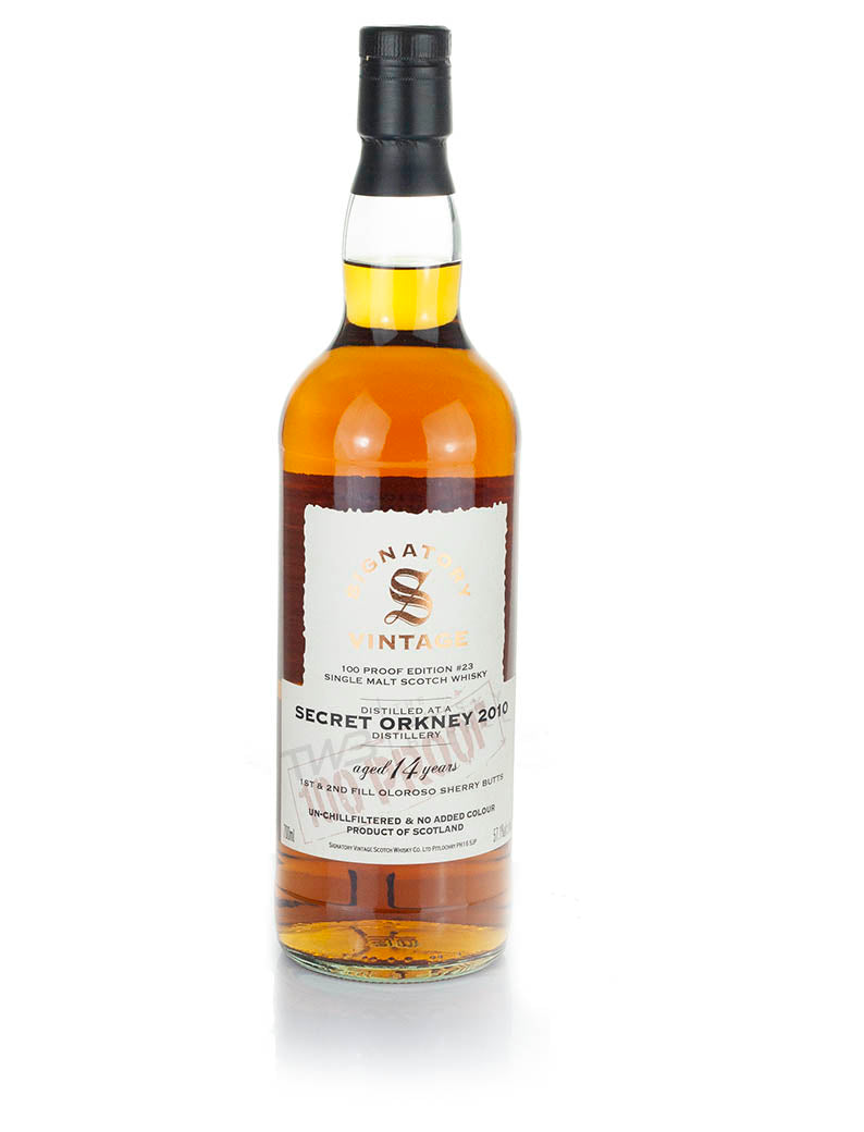 Mystery Malt (Highland Park) 14 Year Old 2010 Signatory 100-Proof Edition #23