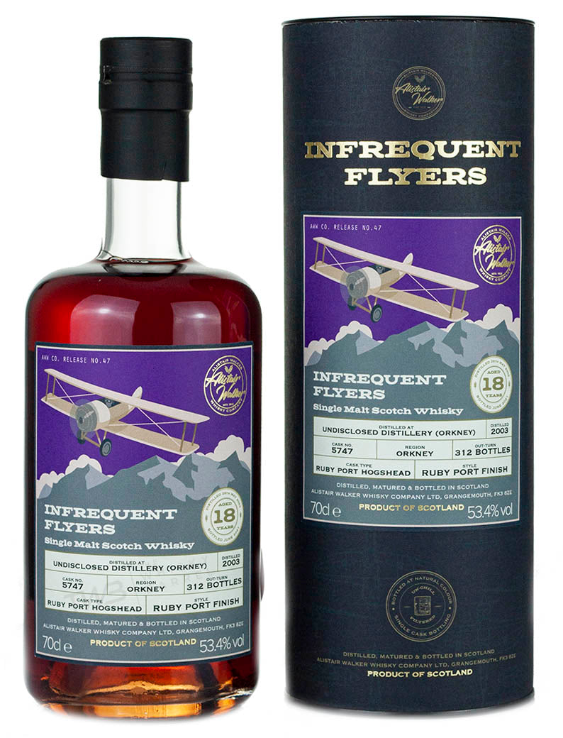 ミステリー・モルト オークニー 18年 2003 インフリークエント・フライヤーズ