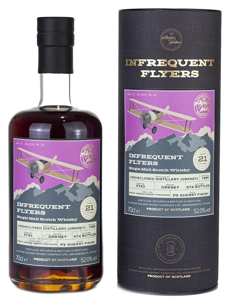 ミステリー・モルト オークニー 21年 1999 インフリークエント・フライヤーズ