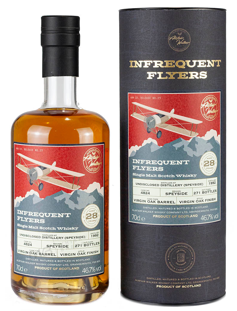 ミステリーモルト スペイサイド 28年 1992 インフリークエントフライヤーズ