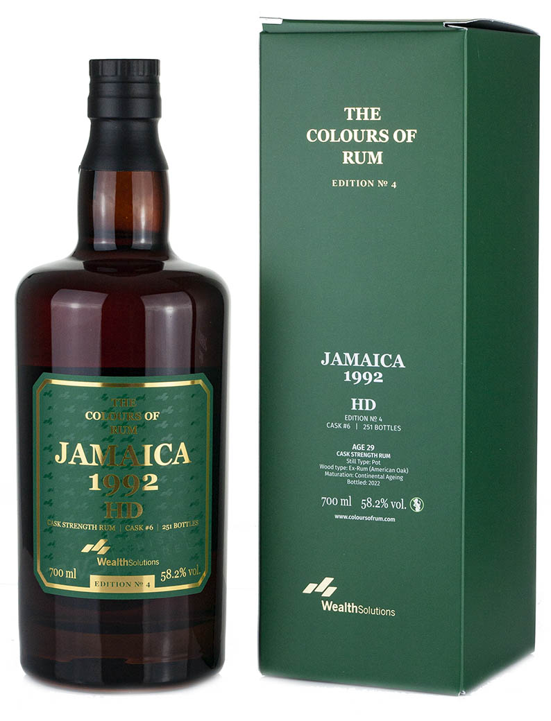 ミステリーラム(ハンプデン)29年 1992 ザ・カラーズ・オブ・ラム エディション4
