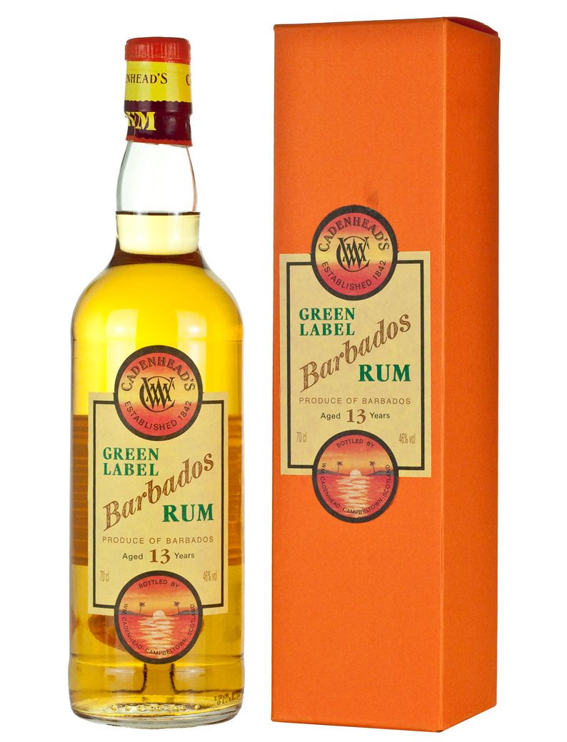 ミステリーラム バルバドス 13年 カデンヘッド グリーンラベル