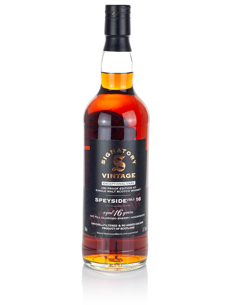 Mystery Malt (Glenlivet) 16 Year Old Signatory Exceptional Cask Edition #7