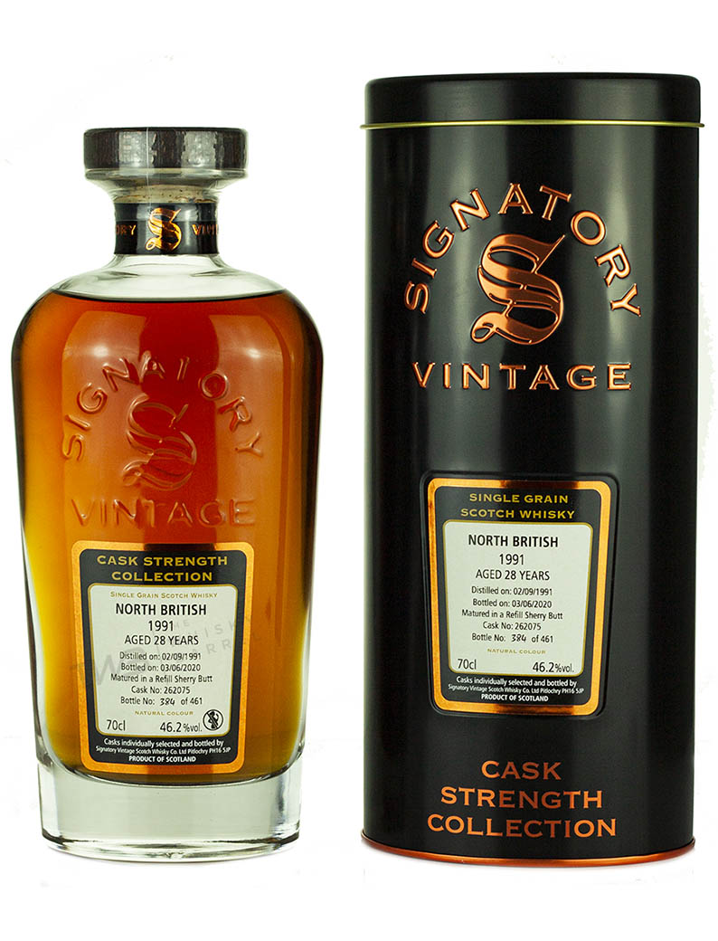 ノースブリティッシュ 28年 1991 シグナトリー カスクストレングス