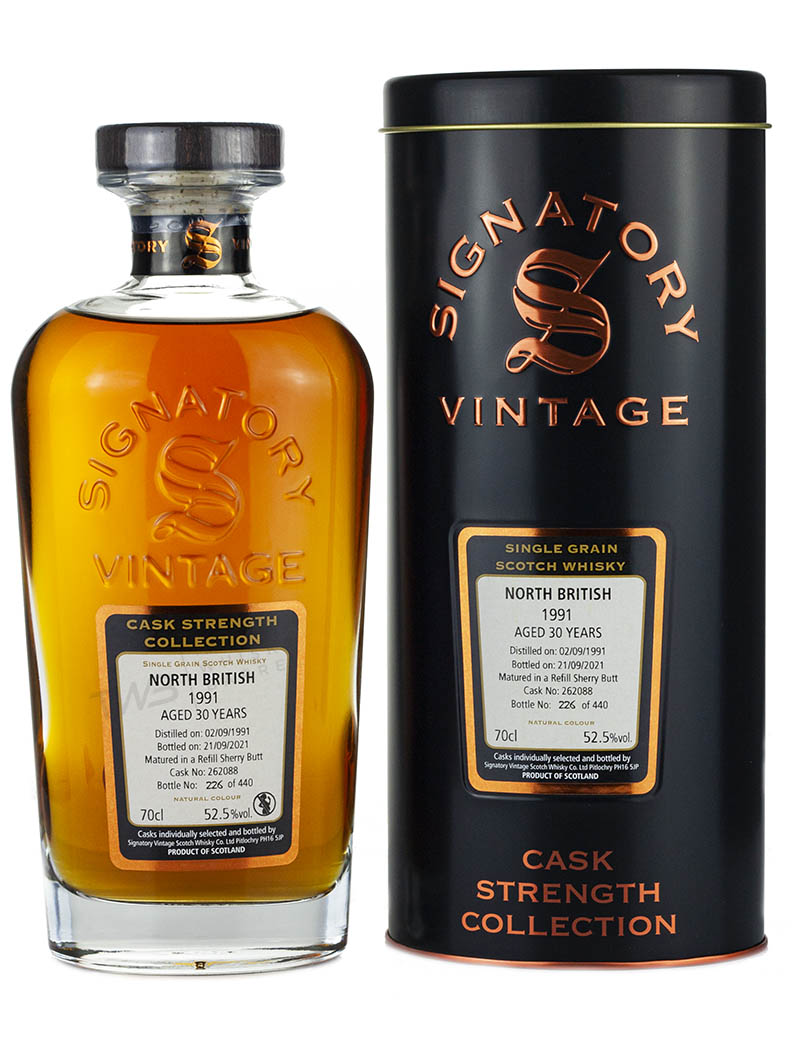 ノースブリティッシュ 30年 1991 シグナトリー カスクストレングス