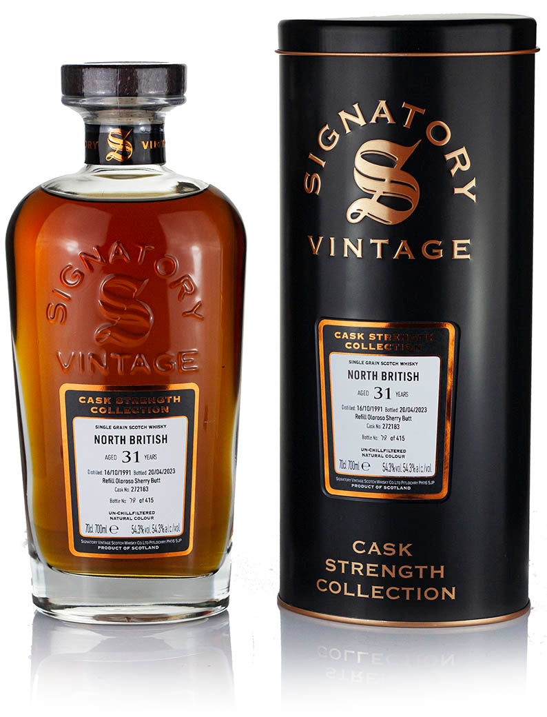 ノースブリティッシュ 31年 1991 シグナトリー カスクストレングス
