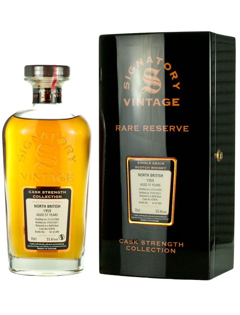 North British 51 Year Old 1959 Signatory Rare Reserve