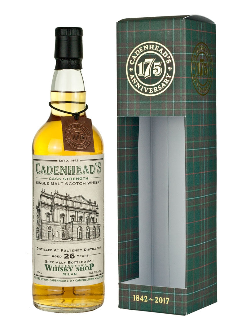 Old Pulteney 26 Year Old 1990 Cadenhead's Milan 175th Anniversary