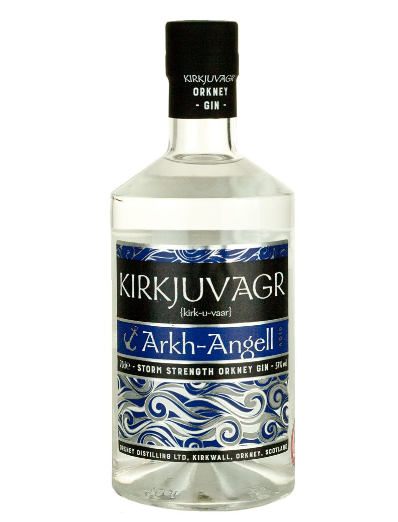 Orkney Distilling Kirkjuvagr Arkh-Angell Storm Strength Gin