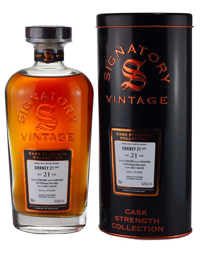Mystery Malt (Highland Park) 21 Year Old 2005 Signatory Cask Strength