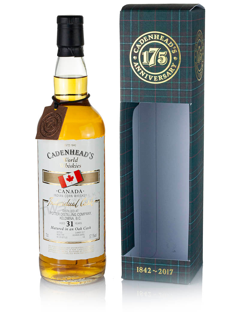 ポッター 31年 1985 カデンヘッド ワールドウイスキー (2017)