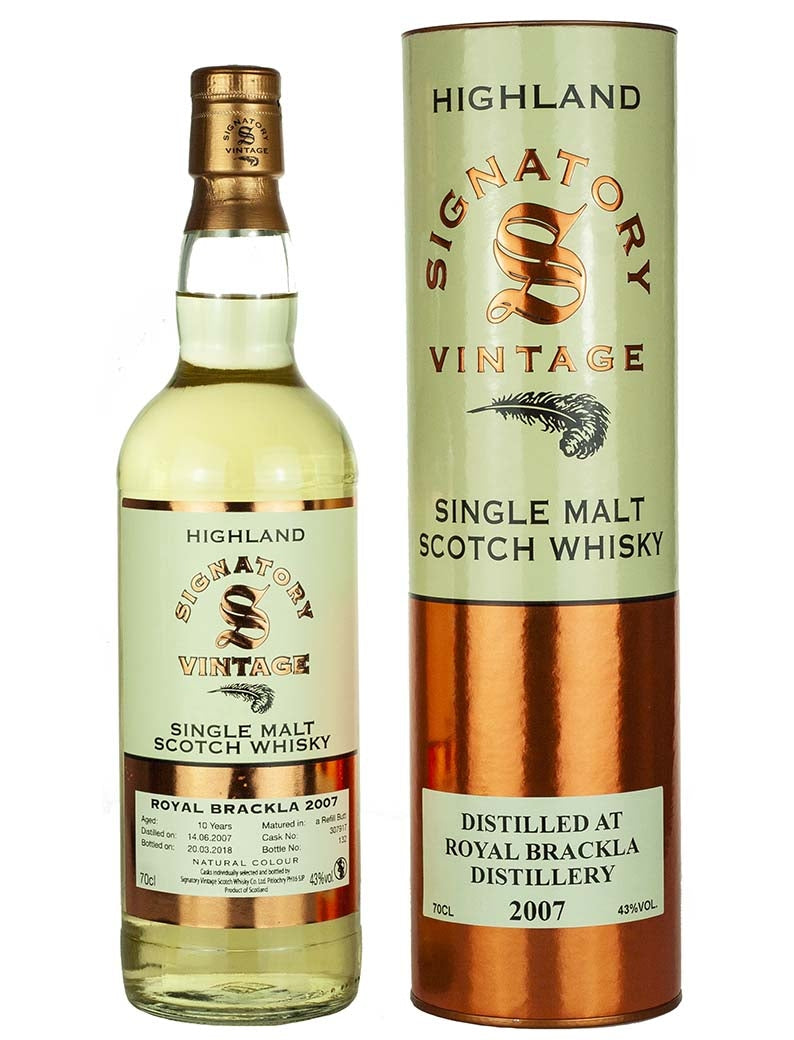 ロイヤルブラックラ 10年 2007 シグナトリー ハイランド