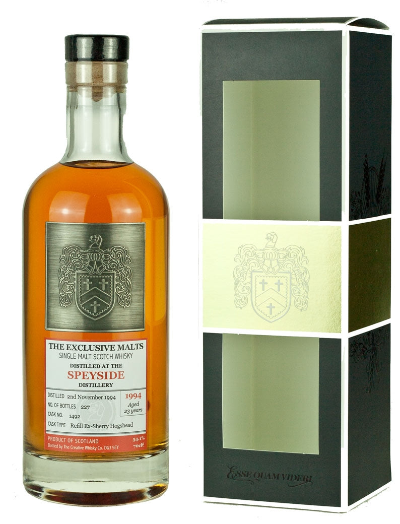 スペイサイド蒸留所 23年 1994 エクスクルーシブモルツ