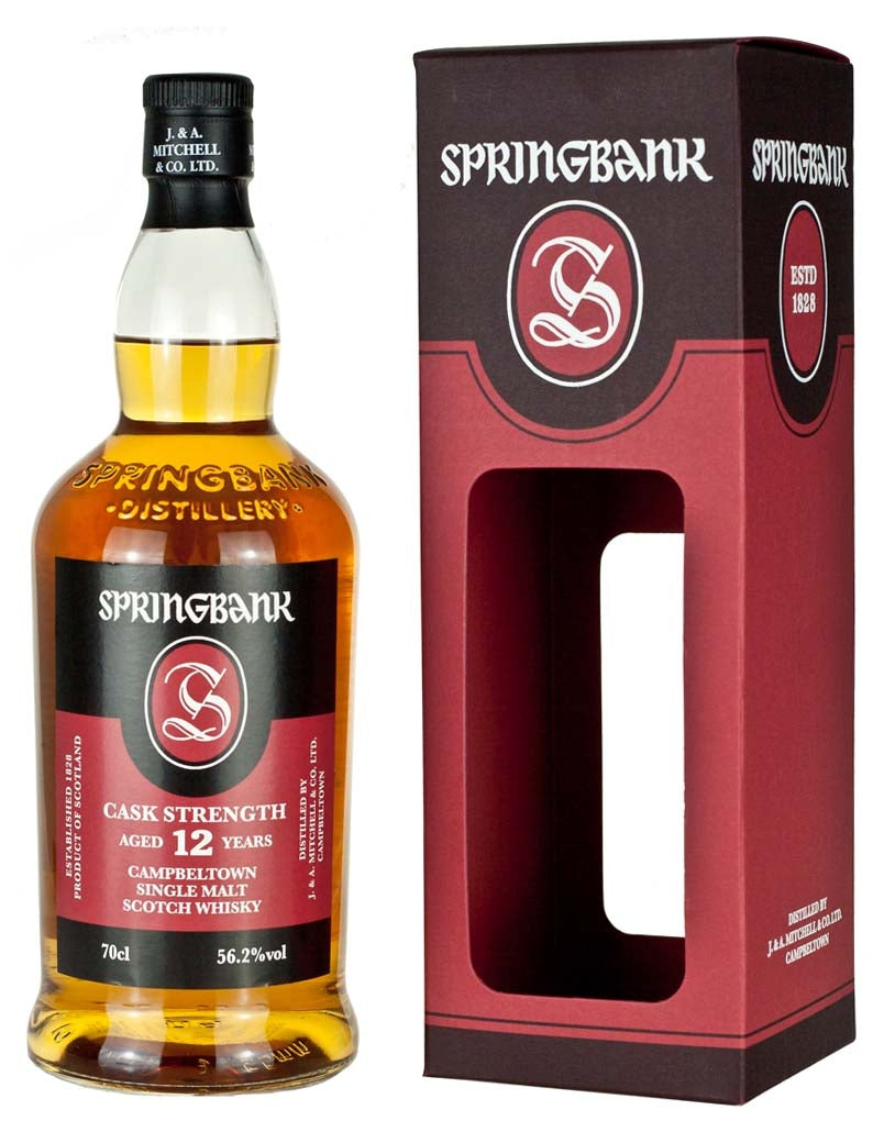 スプリングバンク 12年 カスクストレングス 56.2%