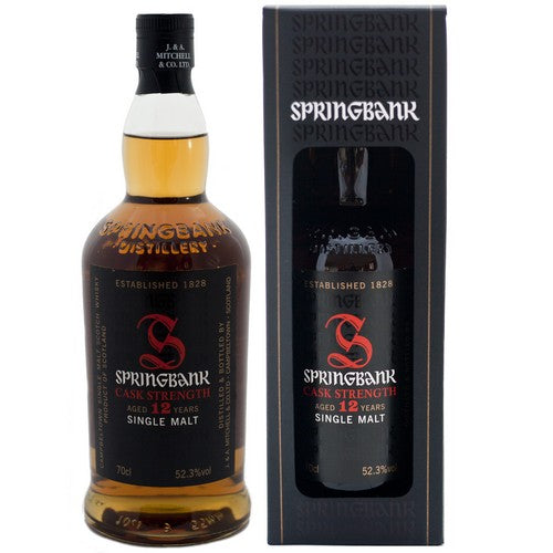 スプリングバンク 12年 カスクストレングス 53.2%