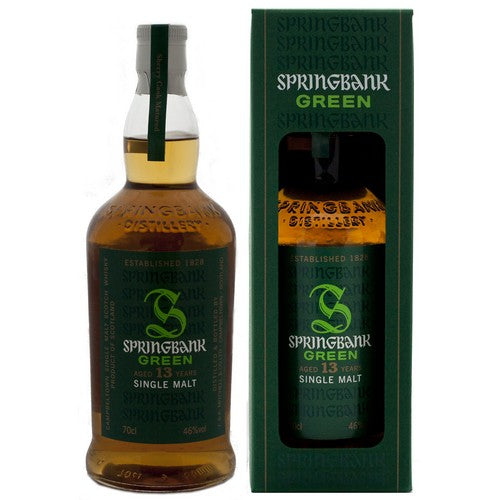 スプリングバンク 13年 グリーン シェリーカスク