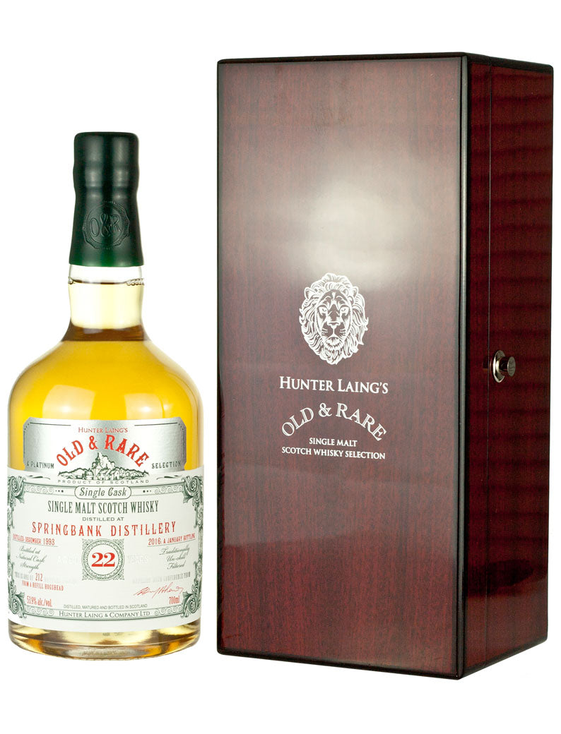 Springbank 22 Year Old 1993 Old & Rare