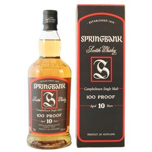 スプリングバンク 10年 100プルーフ