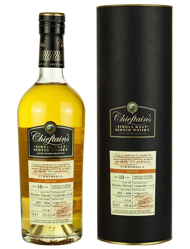 ストラスアイラ 10年 2008 チーフタンズ