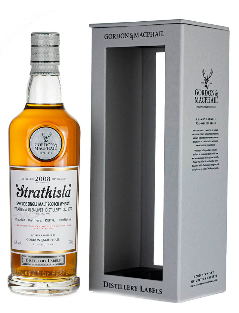 ストラスアイラ 2008 ディスティラリーラベル