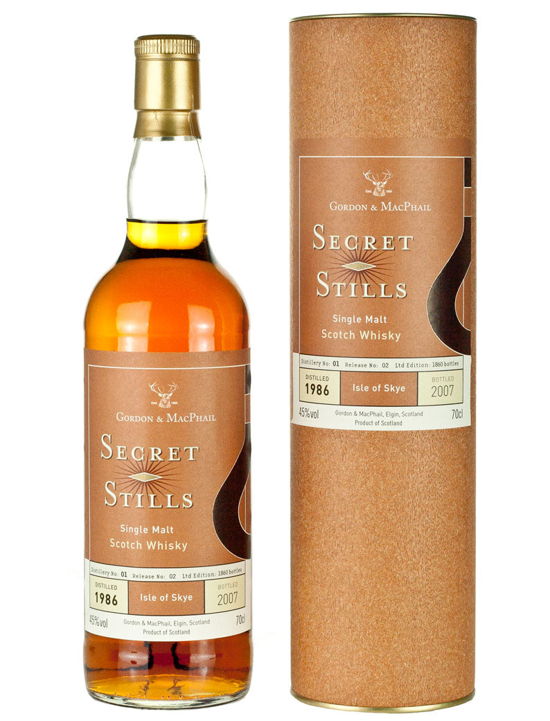 タリスカー 1986 シークレットスティルズ 1.2