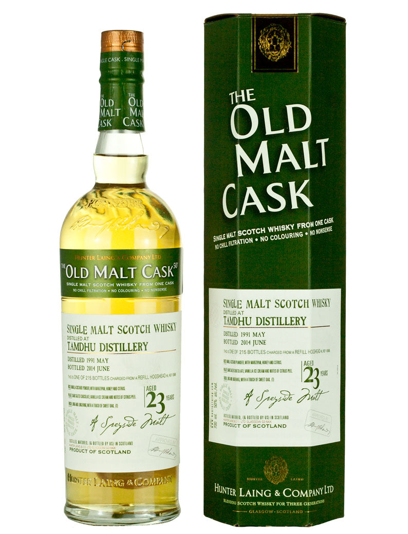 タムデュー 23年 1991 オールドモルトカスク