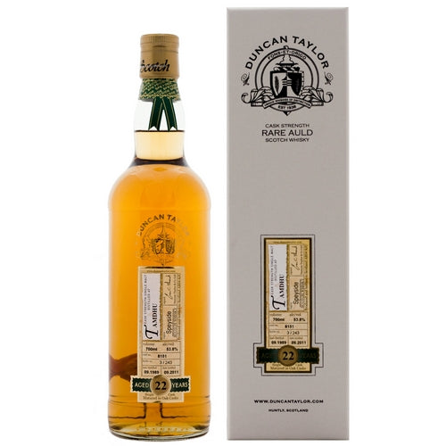 Tamdhu 22 Year Old Duncan Taylor Rare Auld