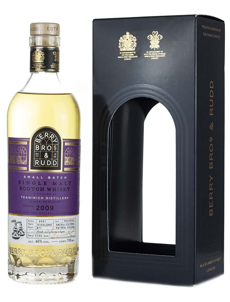 ティーニニック 12年 2009 ベリー・ブラザーズ&ラッド