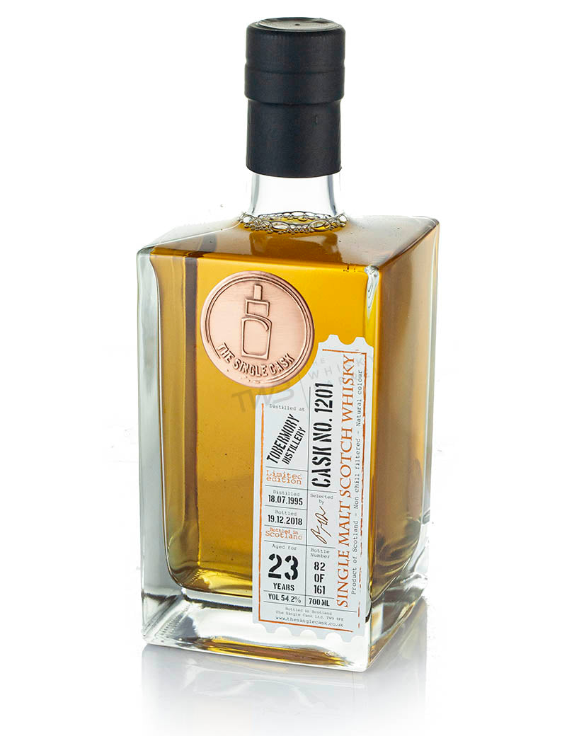 トバモリー 23年 1995 シングルカスク (2018) #1201