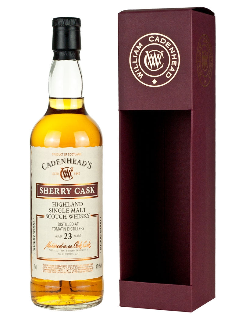 トマーティン 23年 1994 カデンヘッド シェリーカスク