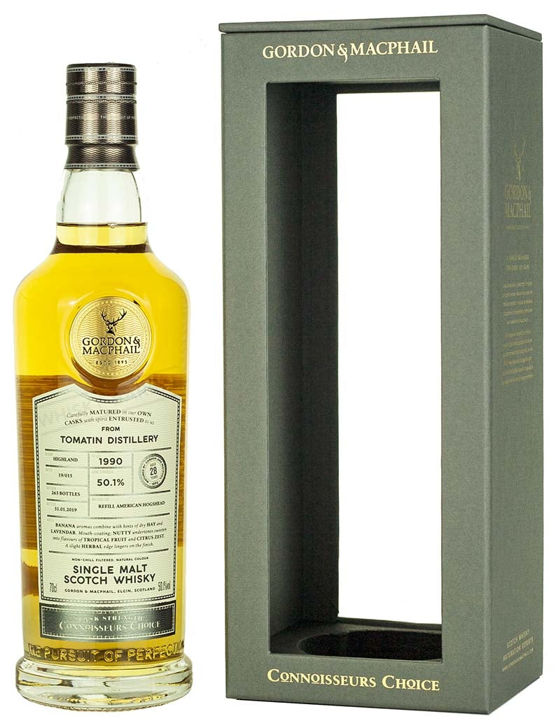 Tomatin 28 Year Old 1990 Connoisseurs Choice