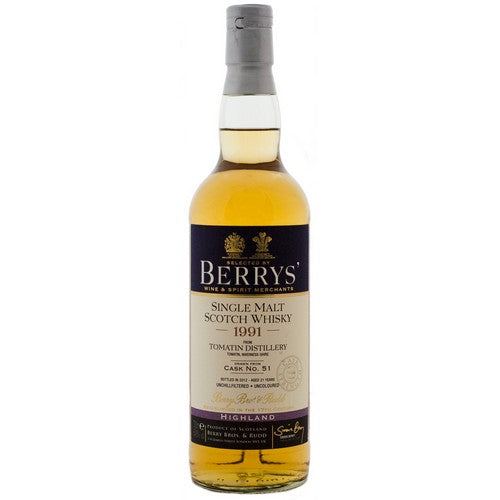 トマーティン 21年 ベリー・ブラザーズ&ラッド