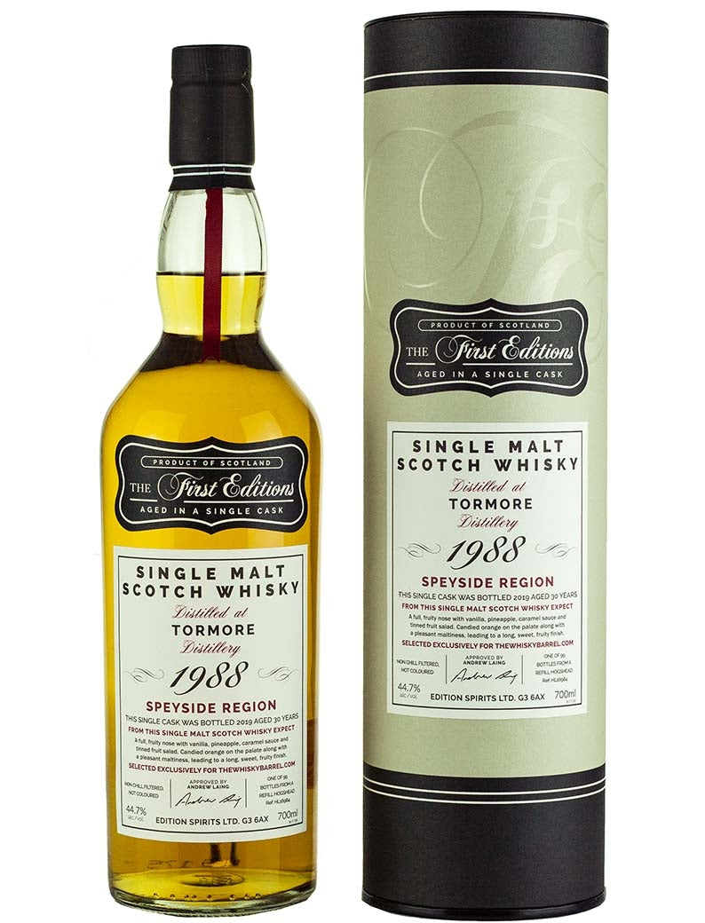 トーモア 30年 1988 ファーストエディションズ エクスクルーシブ