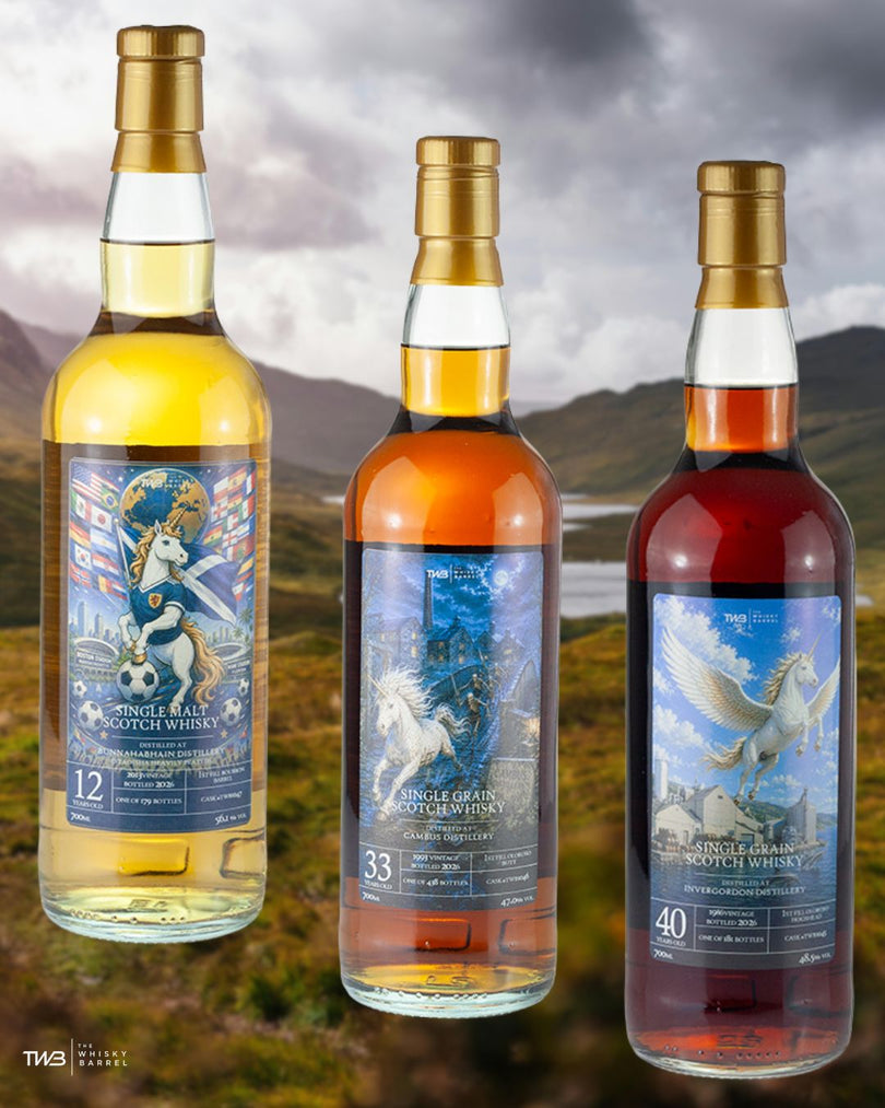 New Unicorn Series Releases Arrive at The Whisky Barrel: Islay Smoke, Lost Distillery Cambus & a 40 Year Old Invergordon