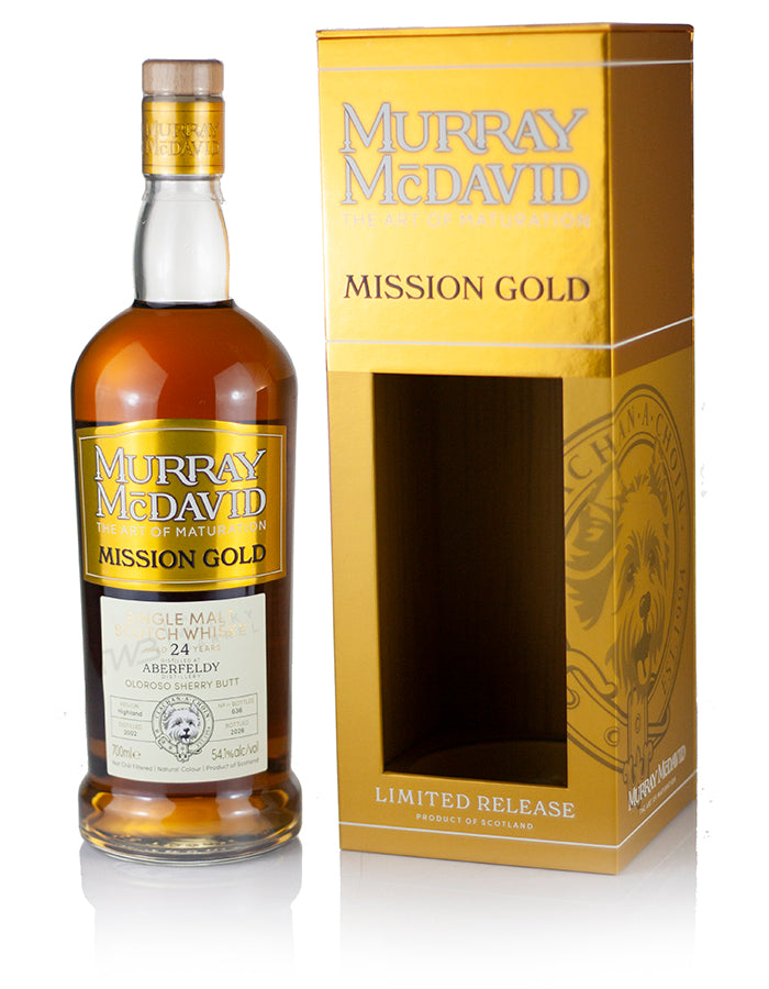 Aberfeldy 24 Year Old 2002 Murray McDavid Mission Gold