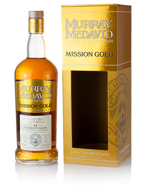 Auchentoshan 24 Year Old 1999 Murray McDavid Mission Gold | The